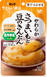 やわらかさつまいもと豆のきんとん