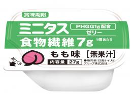 ミニタス　食物繊維ゼリーもも味