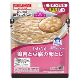 やわらか 鶏肉と豆腐の卵とじ