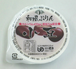 和風ぷりん　小豆